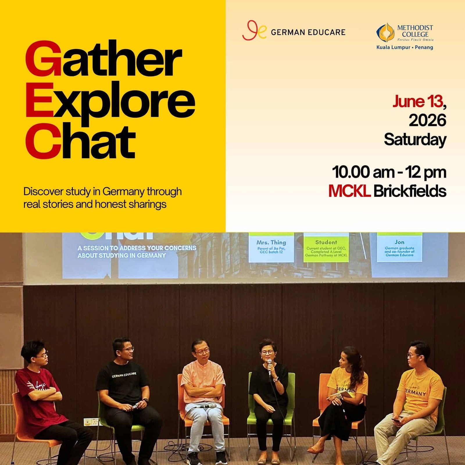 Gather Explore Chat event in KL