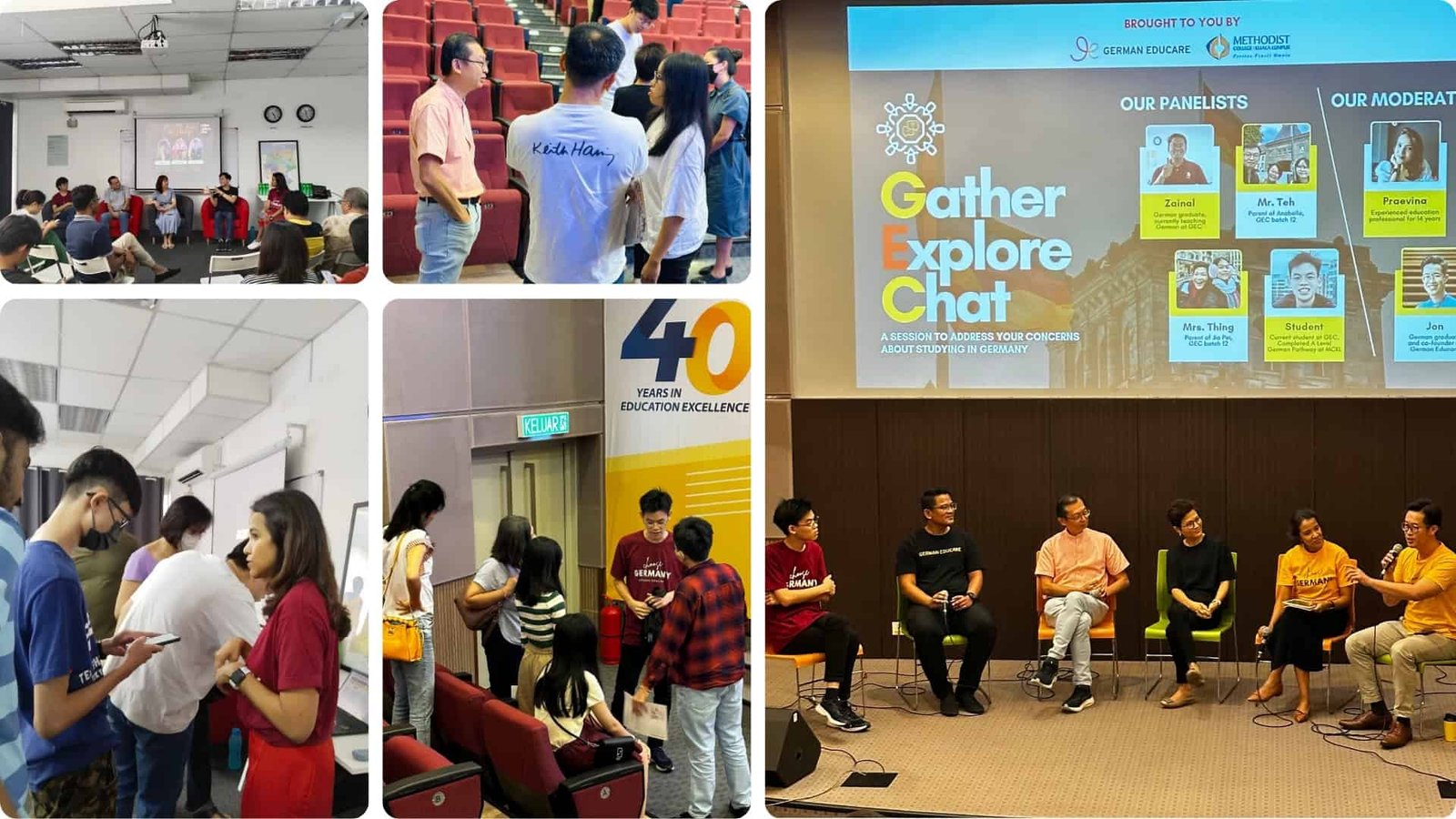 Gather Explore Chat event guide